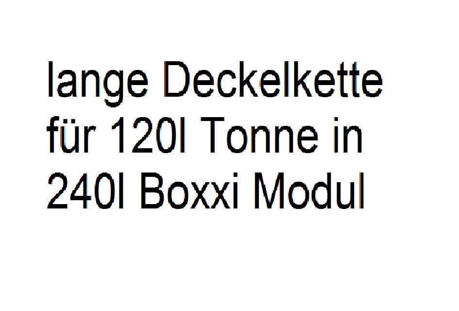 Option längere Kette für Boxxi, 120l Tonne in 240l Mülltonnenbox